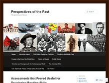 Tablet Screenshot of perspectivesofthepast.com